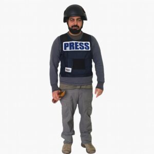 אפוד עיתונאים PRESS מצדה ארמור