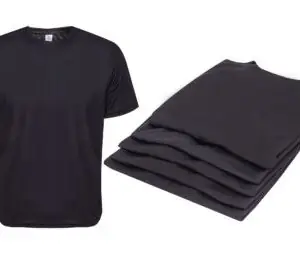 5 יח חולצות דריפיט שחורות