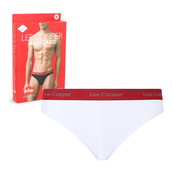 ⁦תחתון מיני סליפ LEE COOPER דגם BASIC RED⁩ – תמונה ⁦5⁩