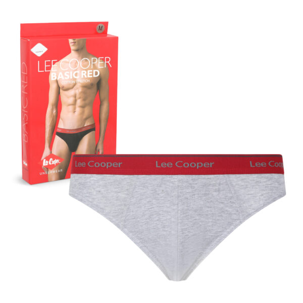 ⁦תחתון מיני סליפ LEE COOPER דגם BASIC RED⁩ – תמונה ⁦7⁩