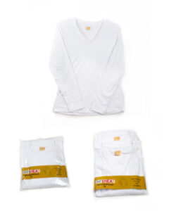 זוג חולצות פלנל ארוך לנשים לבנות וי WEATHERPROOF