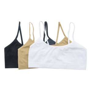 שלישיית חזיות ספורט בצבעים שונים