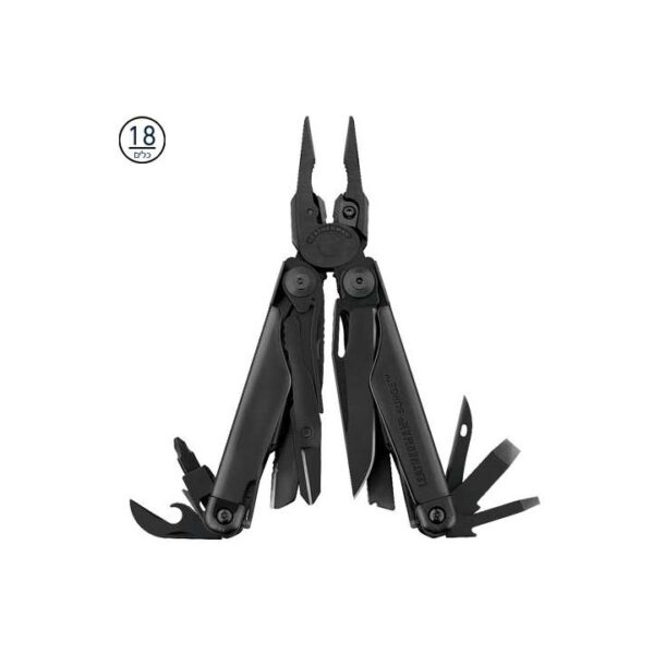 לדרמן - LEATHERMAN SURGE שחור