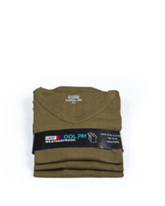 שישיית חולצות נשים זית צווארון וי WEATHERPROOF