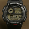 שעון דיגיטלי CASIO AE-1400W-1AVDF עם זמן עולמי
