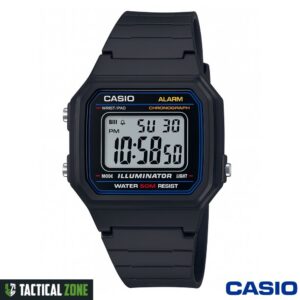 שעון יד דיגיטלי שחור CASIO F-91W-1DG – פונקציות שימושיות ליום-יום