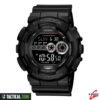 שעון דיגיטלי שחור קשוח CASIO G-Shock GD-100-1B