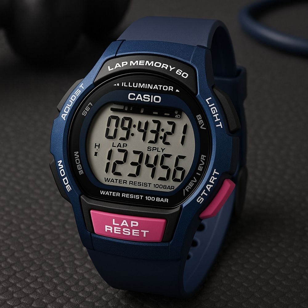שעון דיגיטלי לנשים CASIO LWS-1000H-2AVDF בכחול
