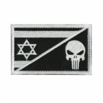 פאצ' גולגולת - שחור לבן