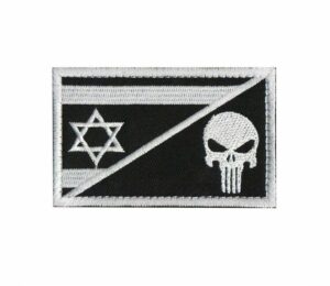 פאצ' גולגולת - שחור לבן