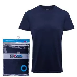 חולצת דריפיט קצרה COOL32 צבע נייבי