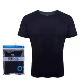 חולצת דריפיט קצרה COOL32 צבע שחור