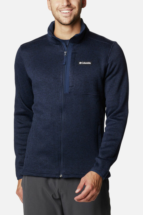 סוודר פליס לגברים Sweater Weather Full Zip