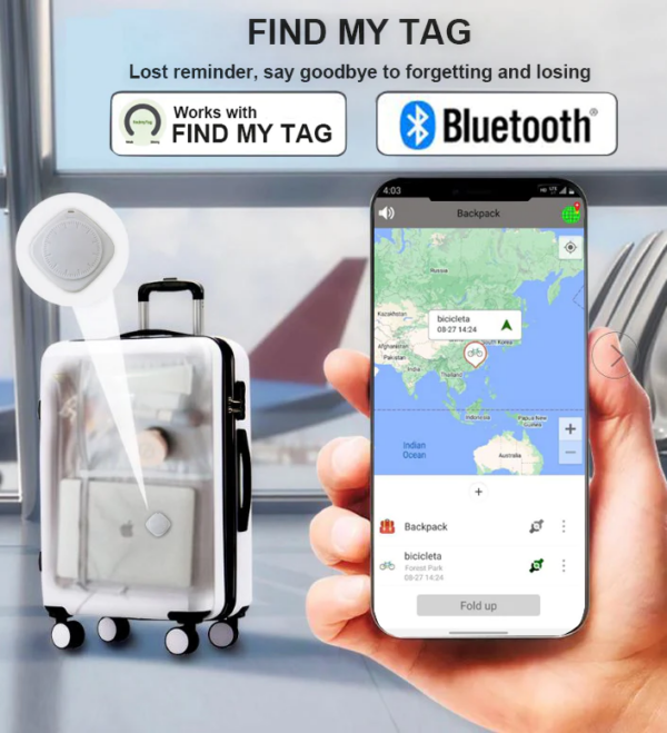 תג איתור מזוודה עולמי – FindmyTagBag