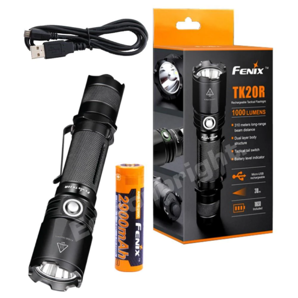 פנס טקטי 3000 לומנס FENIX TK20R