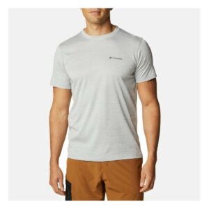 חולצה קצרה גברים אפור