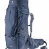תיק כחול לגברים - Deuter Aircontact X 70+15