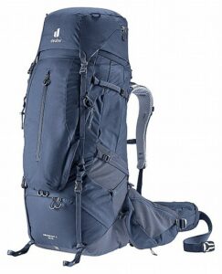 תיק כחול לגברים - Deuter Aircontact X 70+15