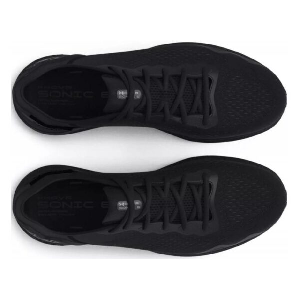⁦נעלי ריצה לגברים - UA Hovr Sonic 6 - BLACK / NOIR - שחור⁩ – תמונה ⁦2⁩