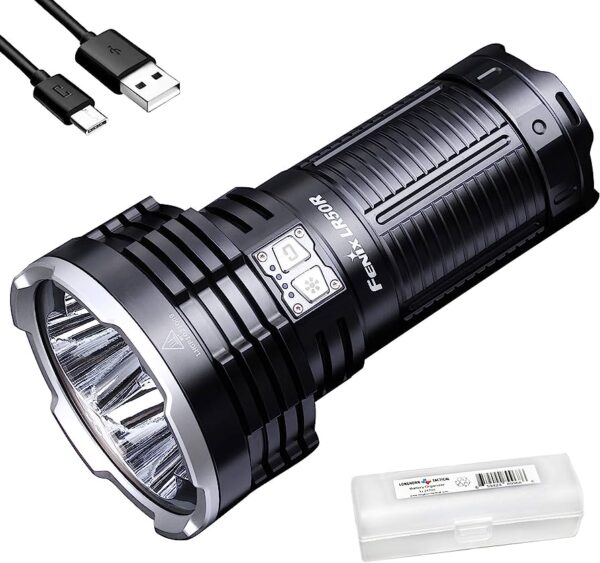 פנס סריקה 12000 לומנס - Fenix LR50R עד 995 מטר