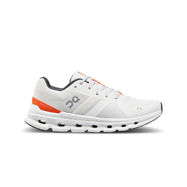 נעלי ריצה און קלאודפלואו לגבר Cloudrunner Undyed-White | Flame דגם 46.98199