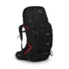 תרמיל AETHER 70 PLUS בצבע שחור OSPREY אוספרי