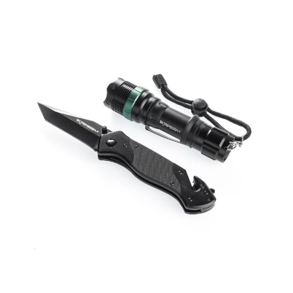 סט אולר חילוץ + פנס- ExtremeGear