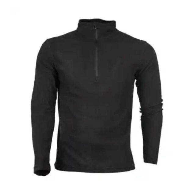 חולצת פליס גברים חולצה HALF ZIPPER
