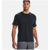 חולצת דריפיט אפורה קצרה אנדאר ארמור Men's UA Sportstyle Left Chest 1326799