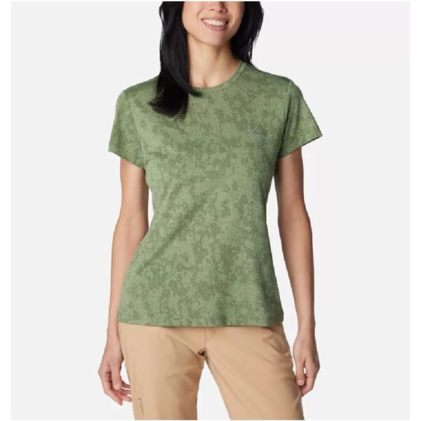 ⁦חולצה קצרה לנשים - Columbia Bluebird Canyon Short Sleeve Crew⁩ – תמונה ⁦2⁩