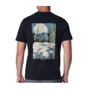 חולצה קולומביה שחורה אחורית