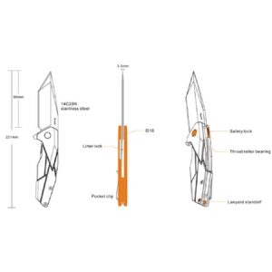 טבלת סכין P138-W