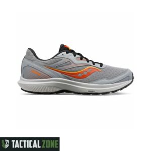 נעל סקוני גברים – 21 – COHESION TR16 S20786 – אפור בהיר _ כתום – Alloy_Clay