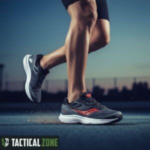 נעל ספורט סקוני COHESION 16 s20781-12 – SHADOW / RED SKY – אפור בינוני