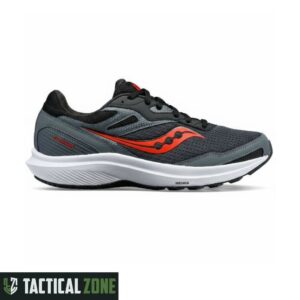 נעל ספורט סקוני COHESION 16 s20781-12 – SHADOW / RED SKY – אפור בינוני