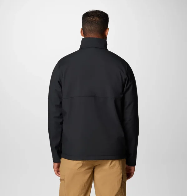 ⁦מעיל לגברים קולומביה שחור Columbia Ascender Softshell⁩ – תמונה ⁦3⁩