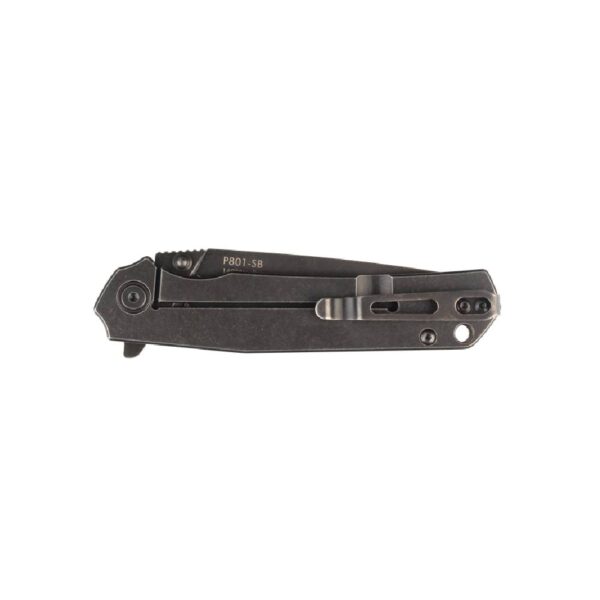 ⁦סכין כיס טקטית - Ruike P801-SB - שחור⁩ – תמונה ⁦2⁩