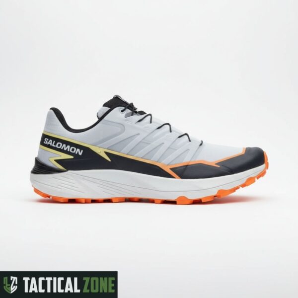 THUNDERCROSS נעלי ריצת שטח גברים סלומון צבע Shocking Orange – כסוף