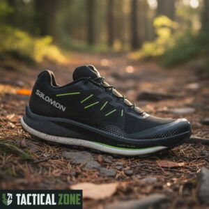 נעלי סלומון Pulsar Trail – נעלי ריצת שטח גברים שחור