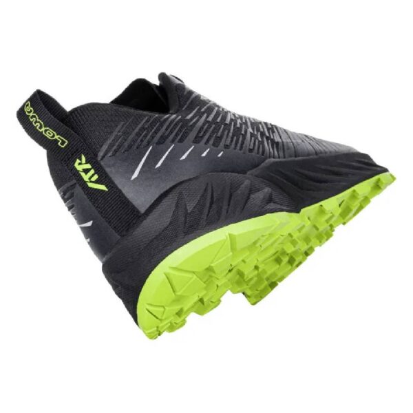⁦נעלי ריצת שטח Amplux Lowa לגברים - BLACK+LIME⁩ – תמונה ⁦2⁩
