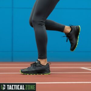 נעלי ריצת שטח Amplux Lowa לגברים – BLACK+LIME