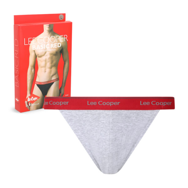 ⁦תחתוני טנגה BASIC RED - LEE COOPER⁩ – תמונה ⁦3⁩