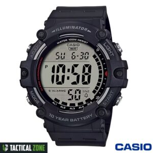 שעון דיגיטלי AE-1500WH-1AV עם תצוגה רחבה ועמידות למים