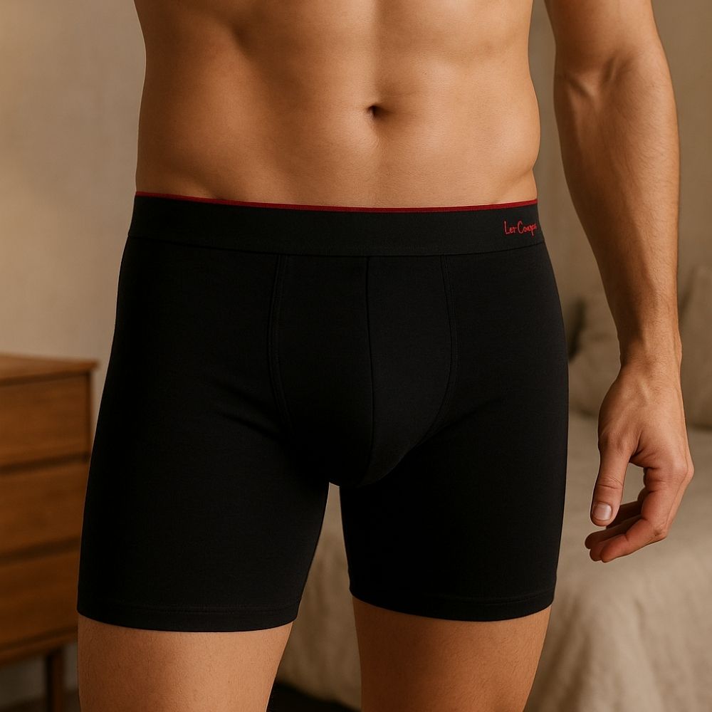 בוקסר לבן לגברים לי קופר