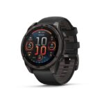 שעון חכם 47 מ"מ FENIX 8 AMOLED Sapphire TITANIUM מבית GARMIN - צבע: שחור