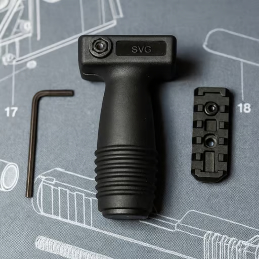 ידית SVG עם מסילה פיקטינית קצרה