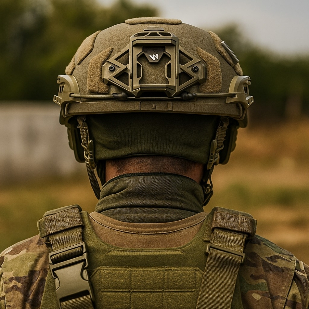 קסדה בליסטית RIFLETECH של TEAM WENDY