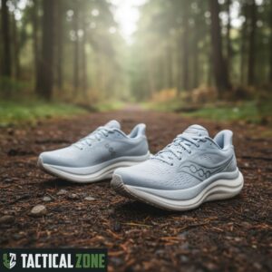 נעלי ריצה רחבות לנשים Triumph 23 Wide מבית SAUCONY – תכלת