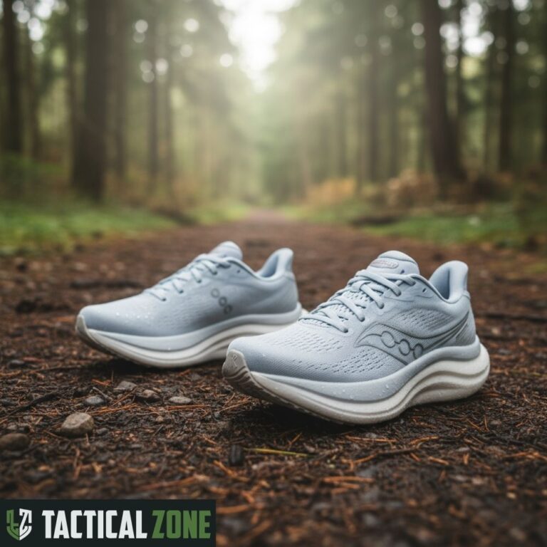 נעלי ריצה רחבות לנשים Triumph 23 Wide מבית SAUCONY – תכלת