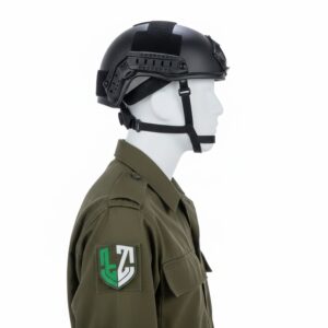 קסדה טקטית שחורה מצדה ארמור - High Cut Fast